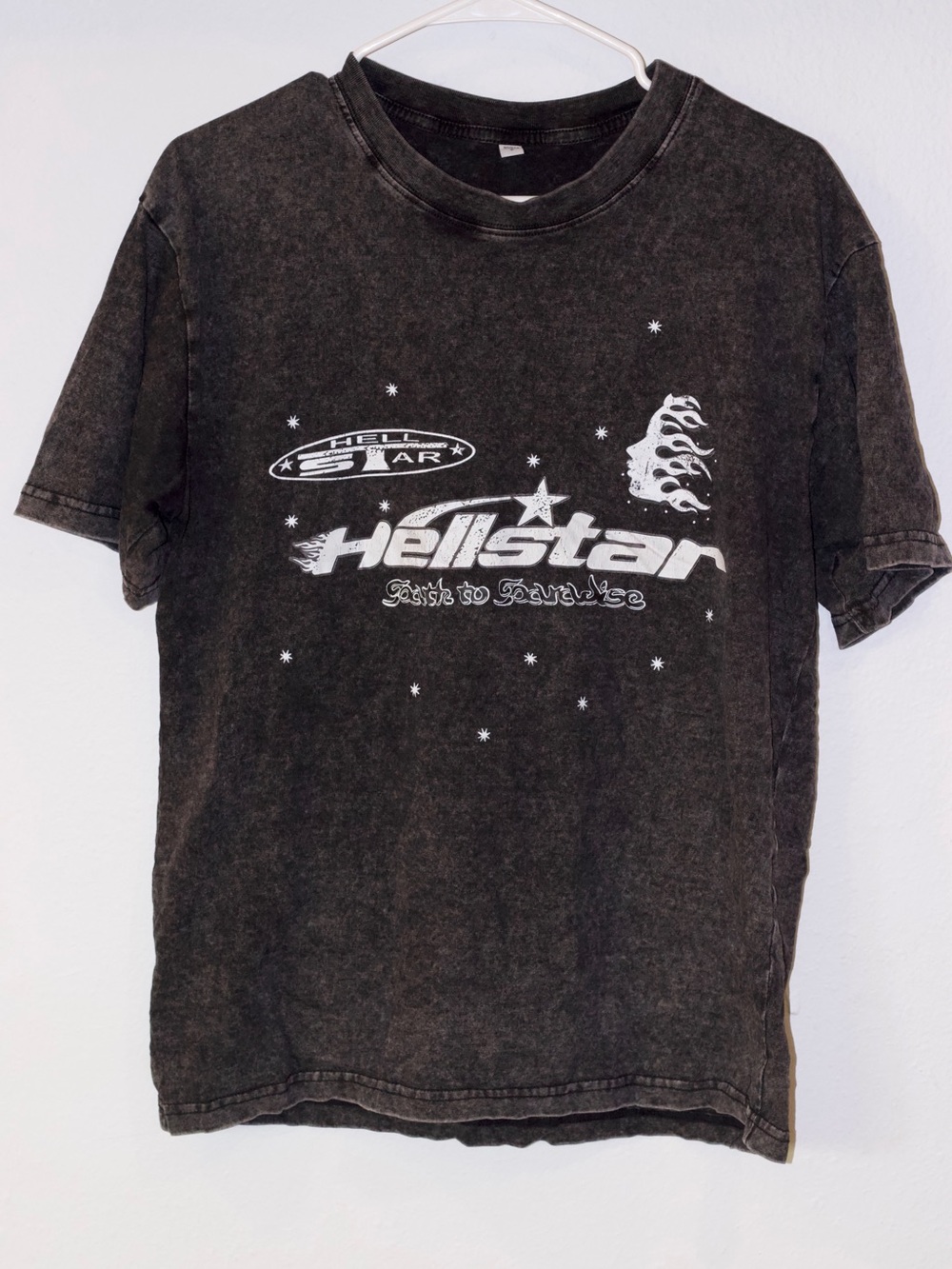 Hellstar Distressed Black Tee